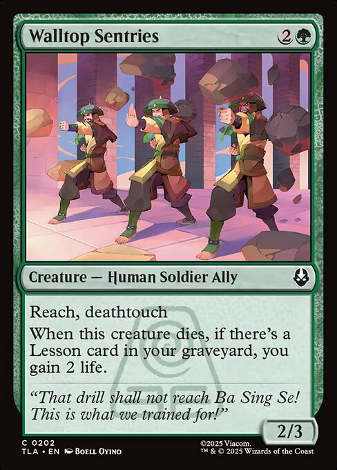 Walltop Sentries #202 [TLA] [ENG] NM