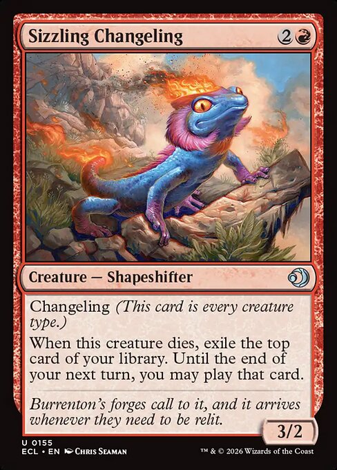 Sizzling Changeling #155 [ECL] [ENG] NM