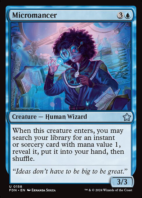 Micromancer #158 [FDN] [ENG] NM Foil