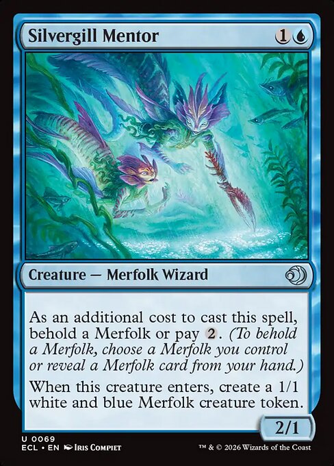 Silvergill Mentor #69 [ECL] [ENG] NM Foil