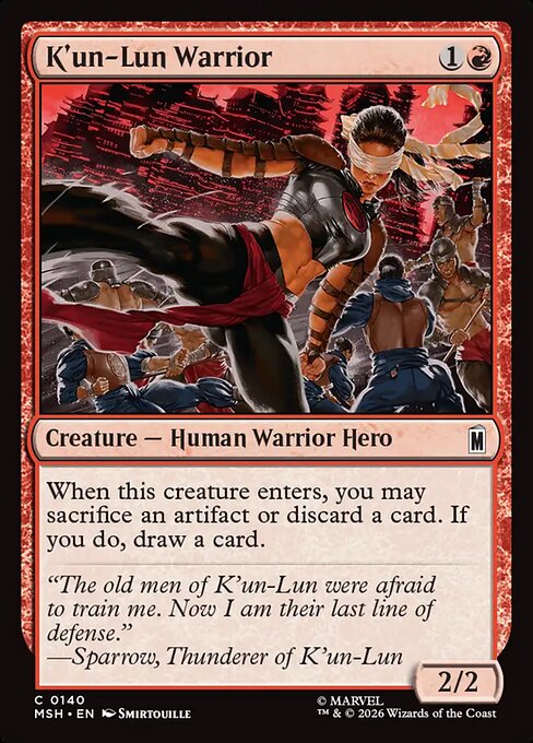 K'un-Lun Warrior #140 [MSH] [ENG] NM
