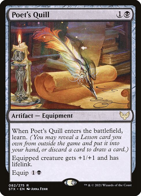 Poet's Quill #82 [STX] [ENG] NM