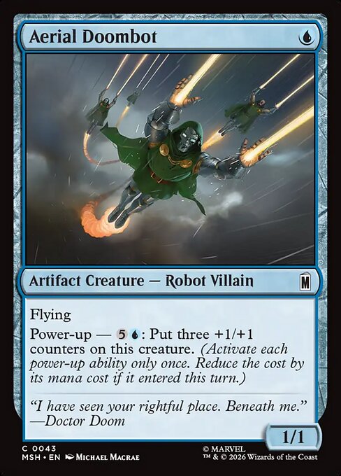 Aerial Doombot #43 [MSH] [ENG] NM