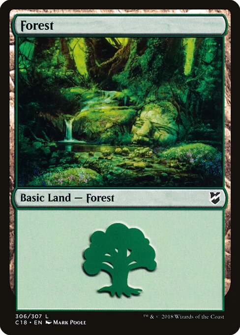 Forest #306 [C18] [ESP] NM