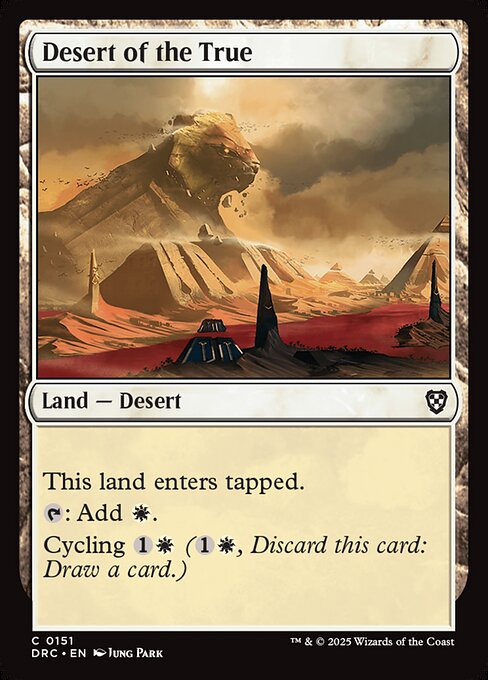 Desert of the True #151 [DRC] [ENG] NM