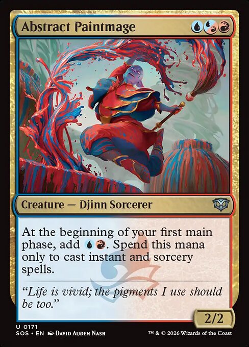 Abstract Paintmage #171 [SOS] [ENG] NM Foil