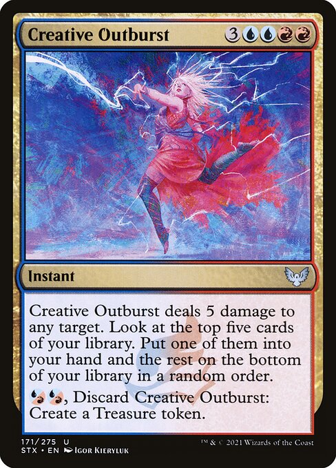 Creative Outburst #171 [STX] [ENG] NM
