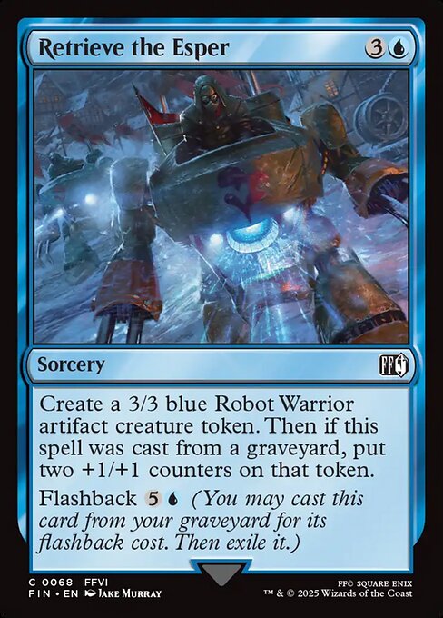 Retrieve the Esper #68 [FIN] [ENG] NM