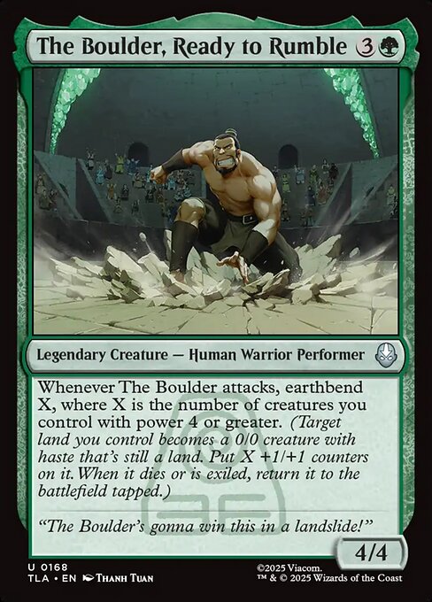 The Boulder, Ready to Rumble #168 [TLA] [ENG] NM Foil