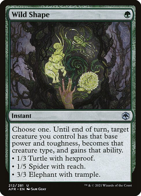 Wild Shape #212 [AFR] [ENG] NM