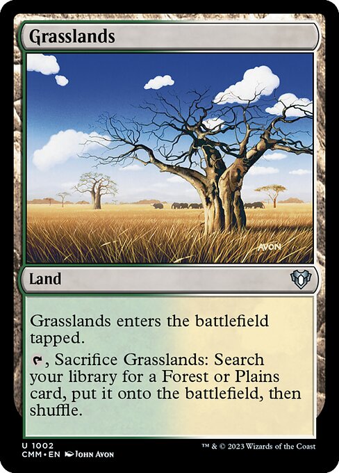 Grasslands #1002 [CMM] [ENG] NM