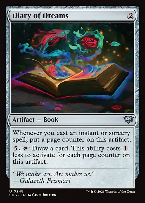 Diary of Dreams #248 [SOS] [ENG] NM Foil