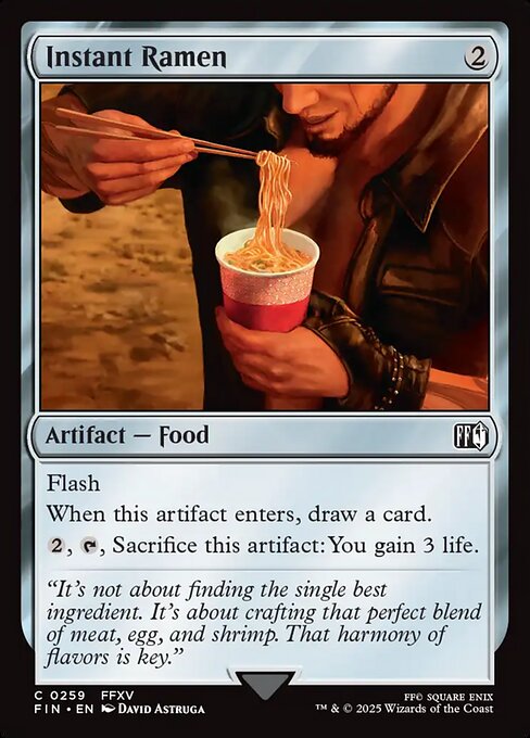 Instant Ramen #259 [FIN] [ENG] NM Foil