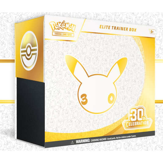 Pokémon TCG 30th Celebration — Elite Trainer Box (ETB) — En Inglés