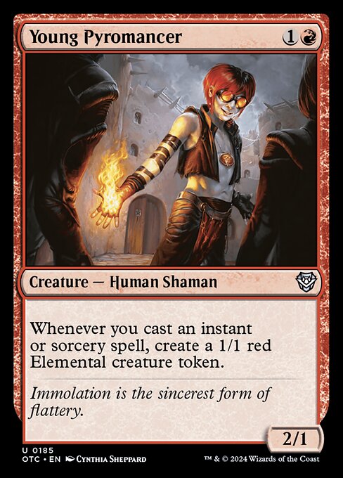 Young Pyromancer #185 [OTC] [ENG] NM