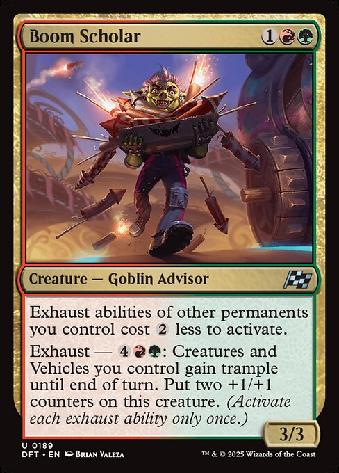 Boom Scholar #189 [DFT] [ENG] NM