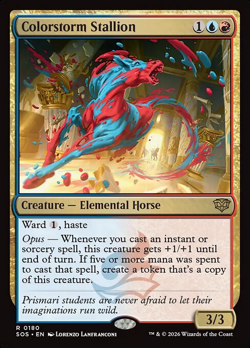 Colorstorm Stallion #180 [SOS] [ENG] NM
