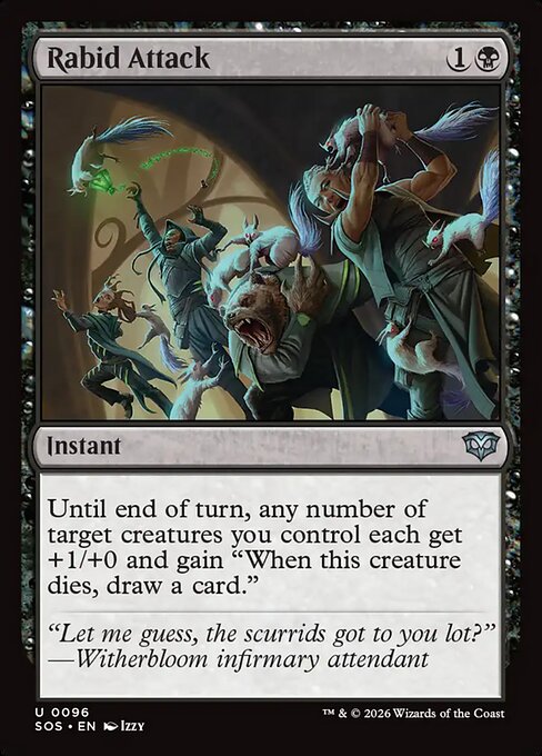 Rabid Attack #96 [SOS] [ENG] NM Foil