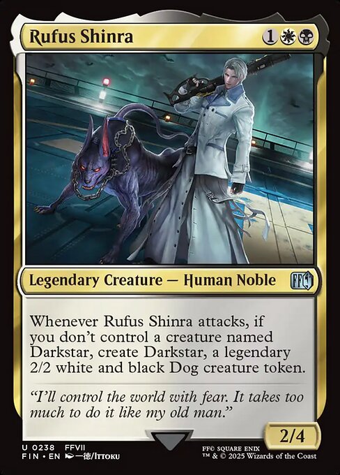 Rufus Shinra #238 [FIN] [ENG] NM