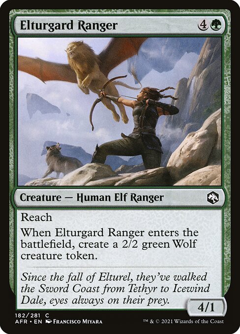 Elturgard Ranger #182 [AFR] [ESP] NM