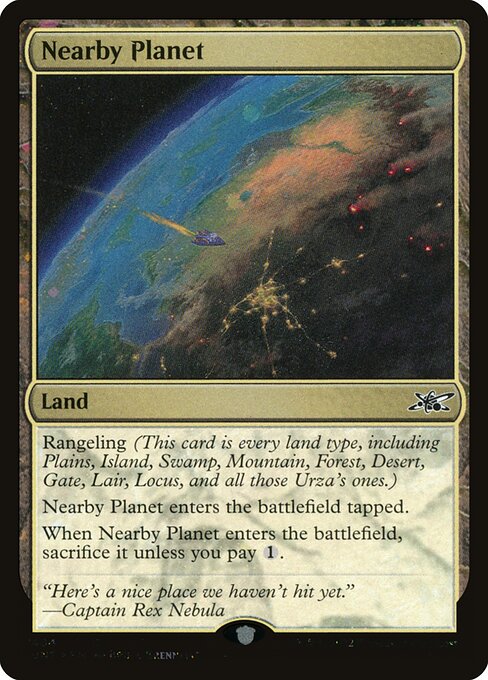 Nearby Planet #484 [UNF] [ENG] NM Foil