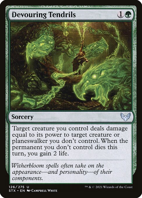 Devouring Tendrils #126 [STX] [ENG] NM Foil