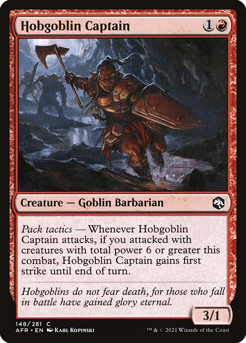 Hobgoblin Captain #148 [AFR] [ENG] NM