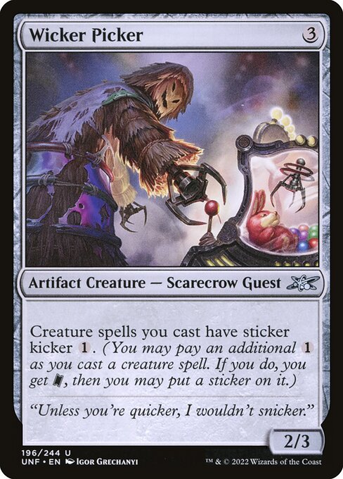 Wicker Picker #196 [UNF] [ENG] NM Foil