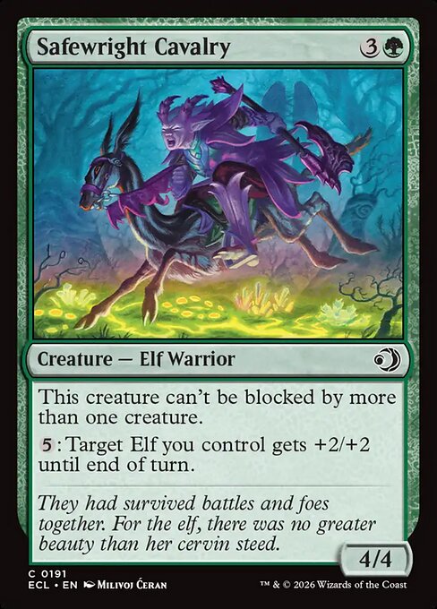 Safewright Cavalry #191 [ECL] [ENG] NM