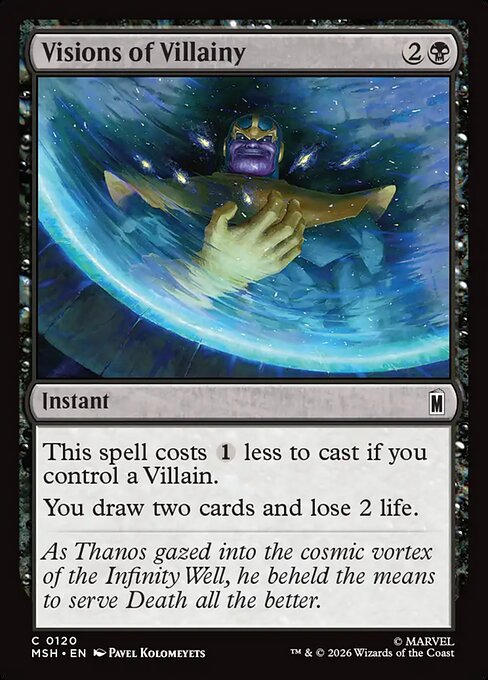 Visions of Villainy #120 [MSH] [ENG] NM