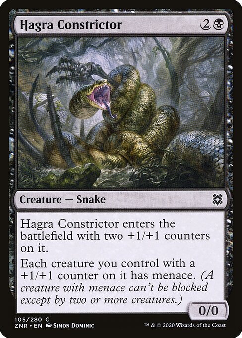 Hagra Constrictor #105 [ZNR] [ENG] NM