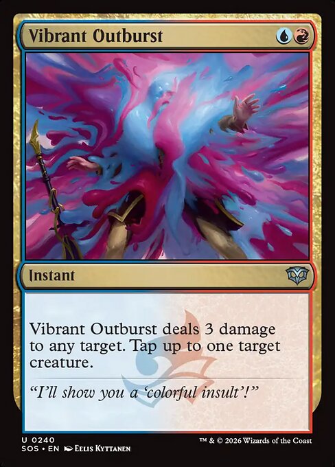Vibrant Outburst #240 [SOS] [ENG] NM Foil