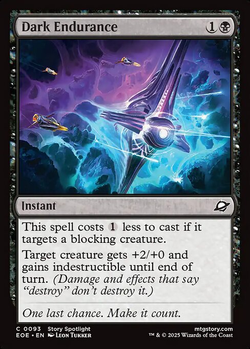 Dark Endurance #93 [EOE] [ENG] NM Foil