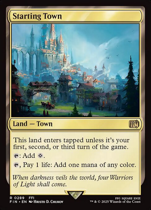 Starting Town #289 [FIN] [ENG] NM