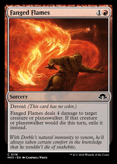Fanged Flames #118 [MH3] [ENG] NM