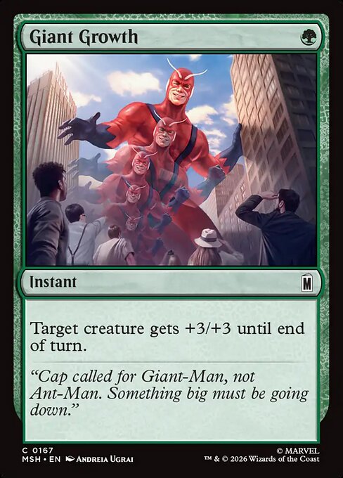 Giant Growth #167 [MSH] [ENG] NM