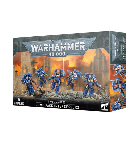 Space Marines — Jump Pack Intercessors (caja Games Workshop)