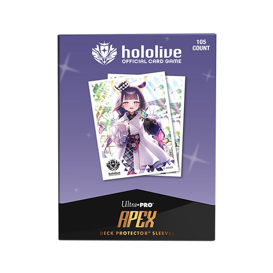 hololive OCG Deck Protectors Apex Ninomae Ina'nis Hololive Series 2 — caja de 105 protectores
