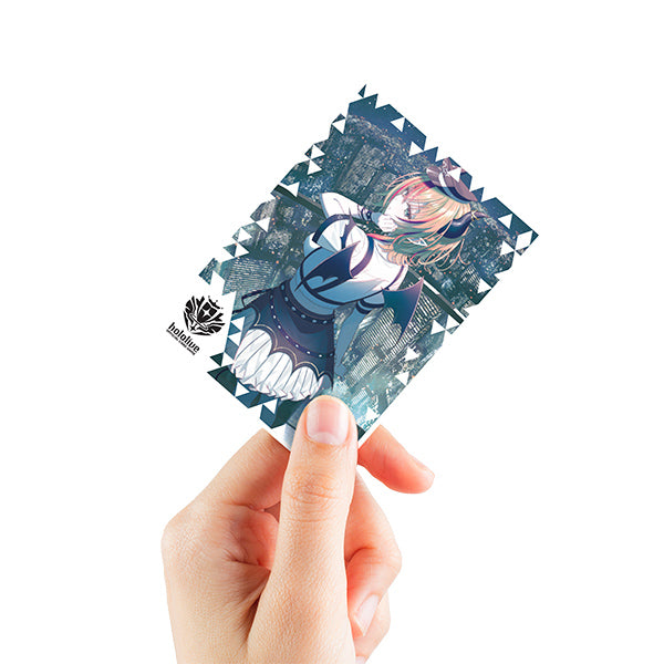 hololive OCG Deck Protectors Apex Yuzuki Choco Hololive Series 2 — protector en mano