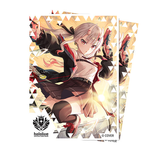 hololive OCG Deck Protectors Apex Nakiri Ayame Hololive Series 2 — reverso ilustrado