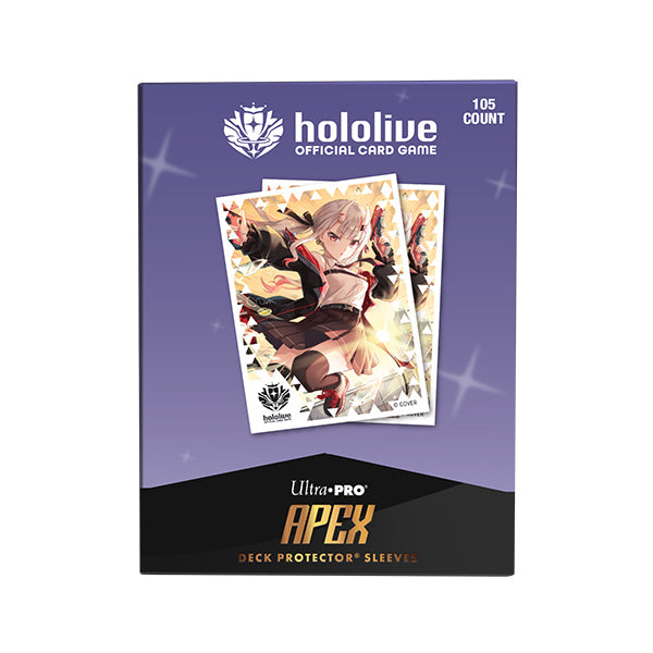 hololive OCG Deck Protectors Apex Nakiri Ayame Hololive Series 2 — caja de 105 protectores