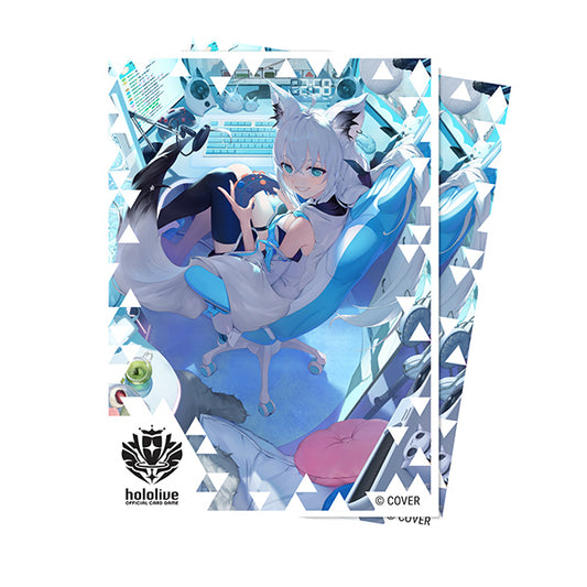 hololive OCG Deck Protectors Apex Shirakami Fubuki Hololive Series 2 — reverso ilustrado