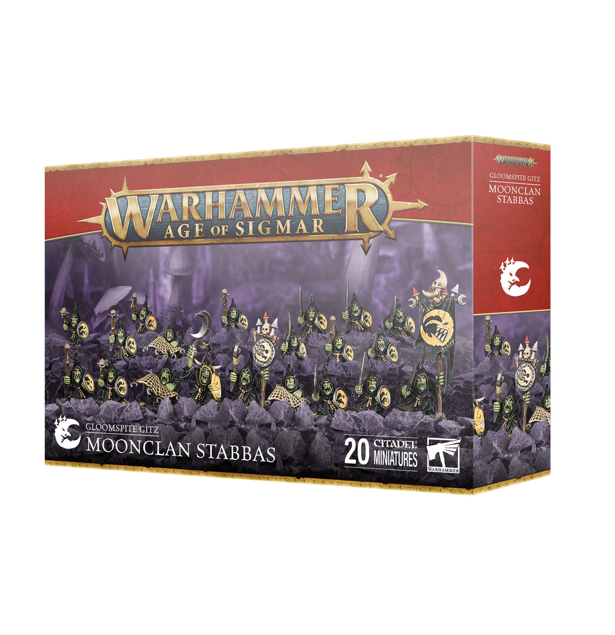 Gloomspite Gitz: Troueurs Luneclans (Moonclan Stabbas)