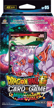 Dragon Ball Super Masters — Special Pack Set Display - Miraculous Revival (SP05)