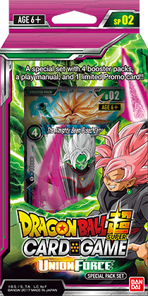 Dragon Ball Super Masters — Special Pack Set Display - Union Force (SP02)