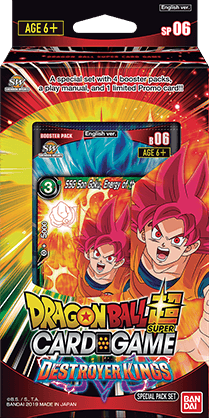 Dragon Ball Super Masters — Special Pack Set Display - Destroyer King (SP06)