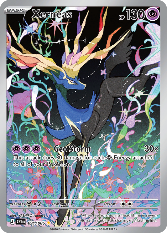 Xerneas #91 [ME4] [ESP] NM Holo