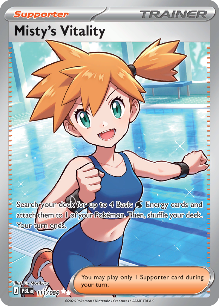 Misty's Vitality #111 [ME5] [ESP] NM Holo