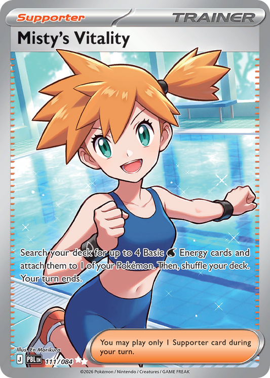 Misty's Vitality #111 [ME5] [ESP] NM Holo