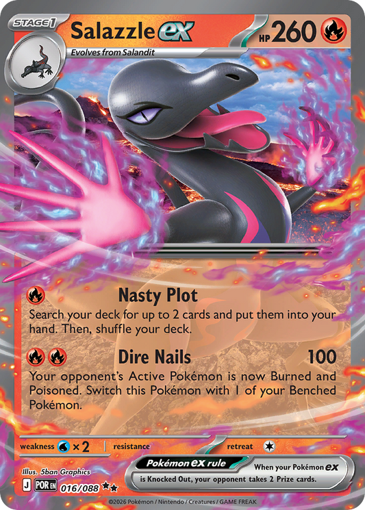 Salazzle ex #16 [ME3] [ENG] NM